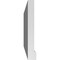 Ekena Millwork Vertical Surface Mount PVC Gable Vent w/ 2"W x 2"H , Brickmould Sill Frame, 36"W x 14"H GVPVE36X1403SN - alternate 3